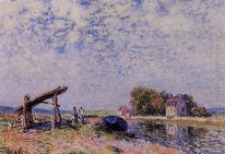 the loing canal at saint mammes 1884