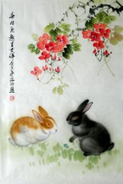 Rabbit - Chinese Painting