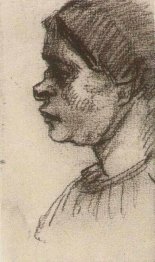 Peasant Woman Head 1885 2