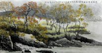 Bergen en water - Chinees schilderij