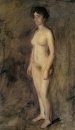 Femme nue debout