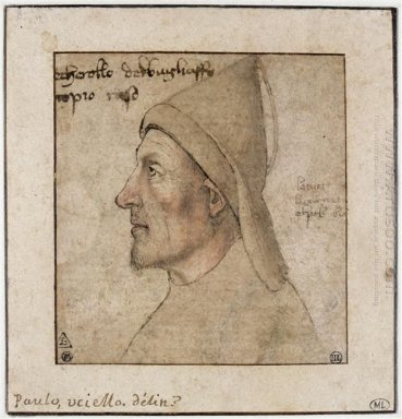 Retrato de hombre de perfil