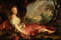 Retrato de María Adelaida de Francia como Diana