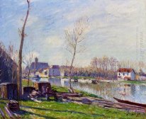 construction site at matrat moret sur loing 1888