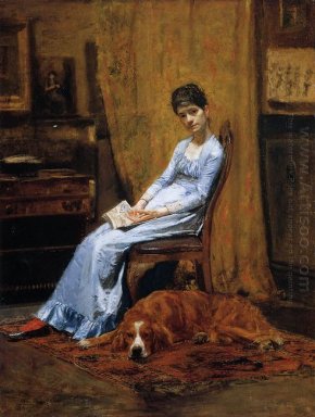 The Artist\'s Wife and His Setter Dog