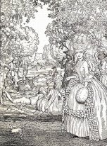 Illustrazione Picnic To The Book Of The Marquise