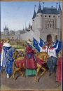 Entry Of Charles V In Paris 1460