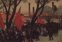 May Day Dimostrazione In Putilov 1906