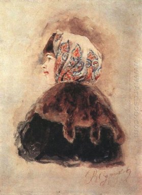 Head Of Young Lady 1890