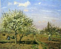 orchard in blossom louveciennes 1872