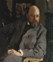 Portrait Of The Artist I S Ostroukhov 1902