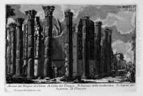 Den romerska forn T 1 Plate Xxii Temple Of Cybele 1756