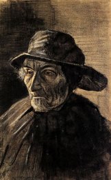 Head Of A Fisherman With A Sou Wester 1883 1