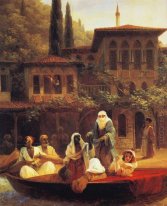 Boat Ride By Kumkapi In Constantinople 1846