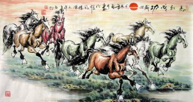 Horse - Chinees schilderij