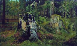 Landscape With Stump 1892