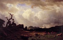 thunderstorm in the rocky mountains 1859