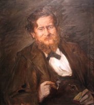 Portret van de signe Fritz Rumpf