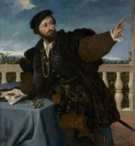 A Nobleman On A Balcony 1525