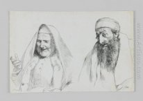 Jew And Jewess Illustration From The Life Of Our Lord Jesus Chri