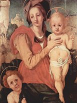 Madonna och barn med The Young Saint John 1524