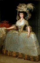 Mar ¨ ª a Luisa di Parma Indossa Panniers 1789