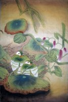 Vogels&Bloemen - Chinees schilderij