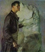 Portret van Ivan Shadr 1934