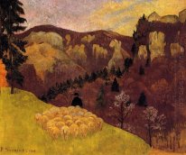 The Flock Dans La Forêt Noire 1903