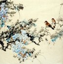 Птицы и цветы - китайской живописи