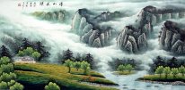 Montagne et de l'eau - peinture chinoise