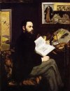 portrait d'Emile Zola 1868