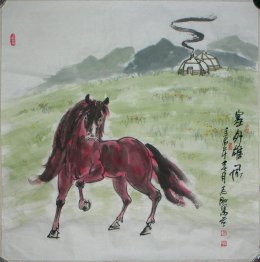 Horse - Chinese Painting