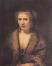 Portrait Of Hendrikje Stoffels 1654