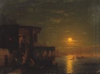 Noche Lunar En El Mar 1875