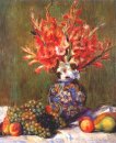 Still Life fleurs et de fruits 1889