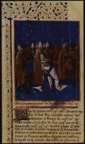 Coronation av Karl VI I 1380 I Reims 1460