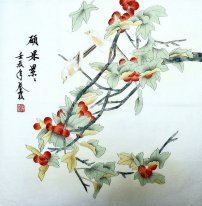 Fruits&Birds - Chinese Painting