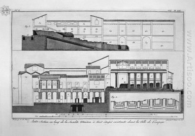 Rencana Of The First Dan Ketiga Lantai Of The Three Story House