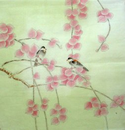 Birds&Leaves - Chinese Painting