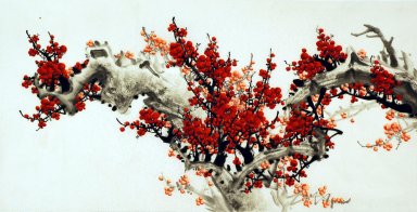 Plum Blossom - peinture chinoise