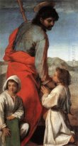 St. James with Two Children