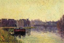 Barges sur l'Oise