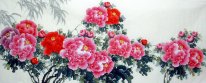 Pivoine - Peinture chinoise