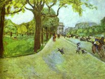 Avenue Du Bois In Boulogne 1914