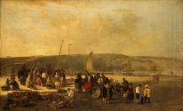 The Fish Market, Boulogne, Prancis