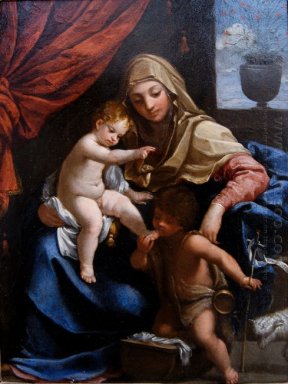 Madonna com criança e São João Batista