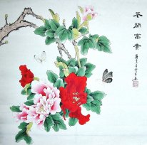 Peony&Dragonfly - Chinese Painting