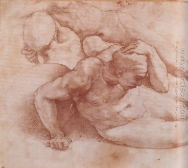 Due figure (Studio per il Giudizio Universale)