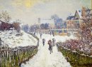 Boulevard Saint Denis Argenteuil En hiver 1875